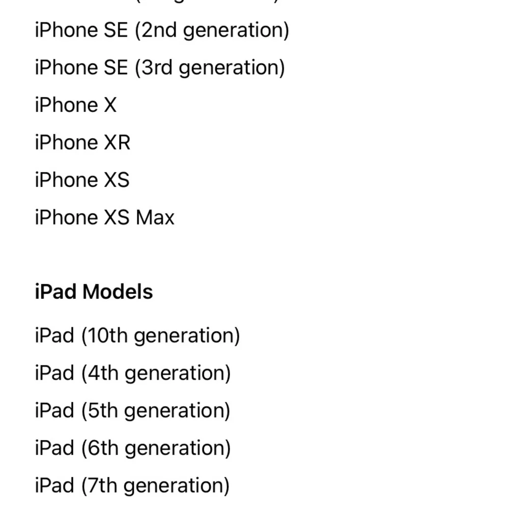2 Apple USB-C to lightning cables (1m)
